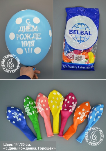 Шары для дней рождений